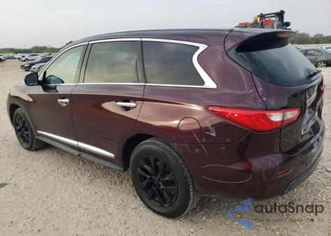 2013 Infiniti Jx35 from USA, damaged, VIN 5N1AL0MM6DC340505